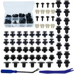 Kit 64 Presilhas do Parachoque e Parabarro Para Honda City Civic Crv Fit Hrv Wrv e Accord