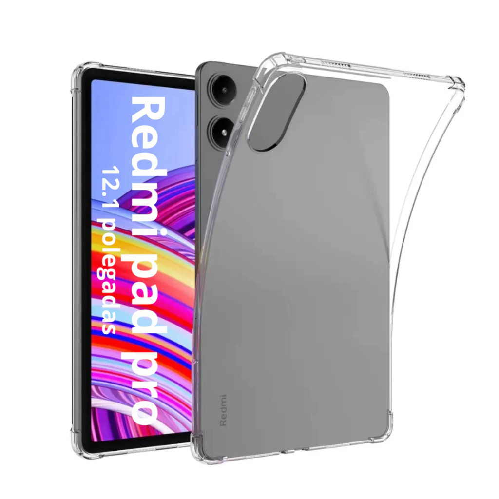 Capa Transparente para Tablet Redmi Pad Pro 12.1 polegadas