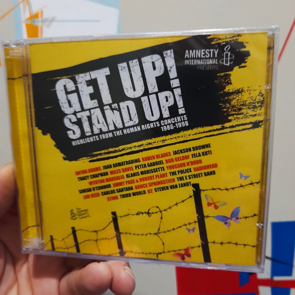 Cd Get Up! Stand Up! Duplo, novo, lacrado. C/ Lou Reed, The Police, U2, Radiohead etc