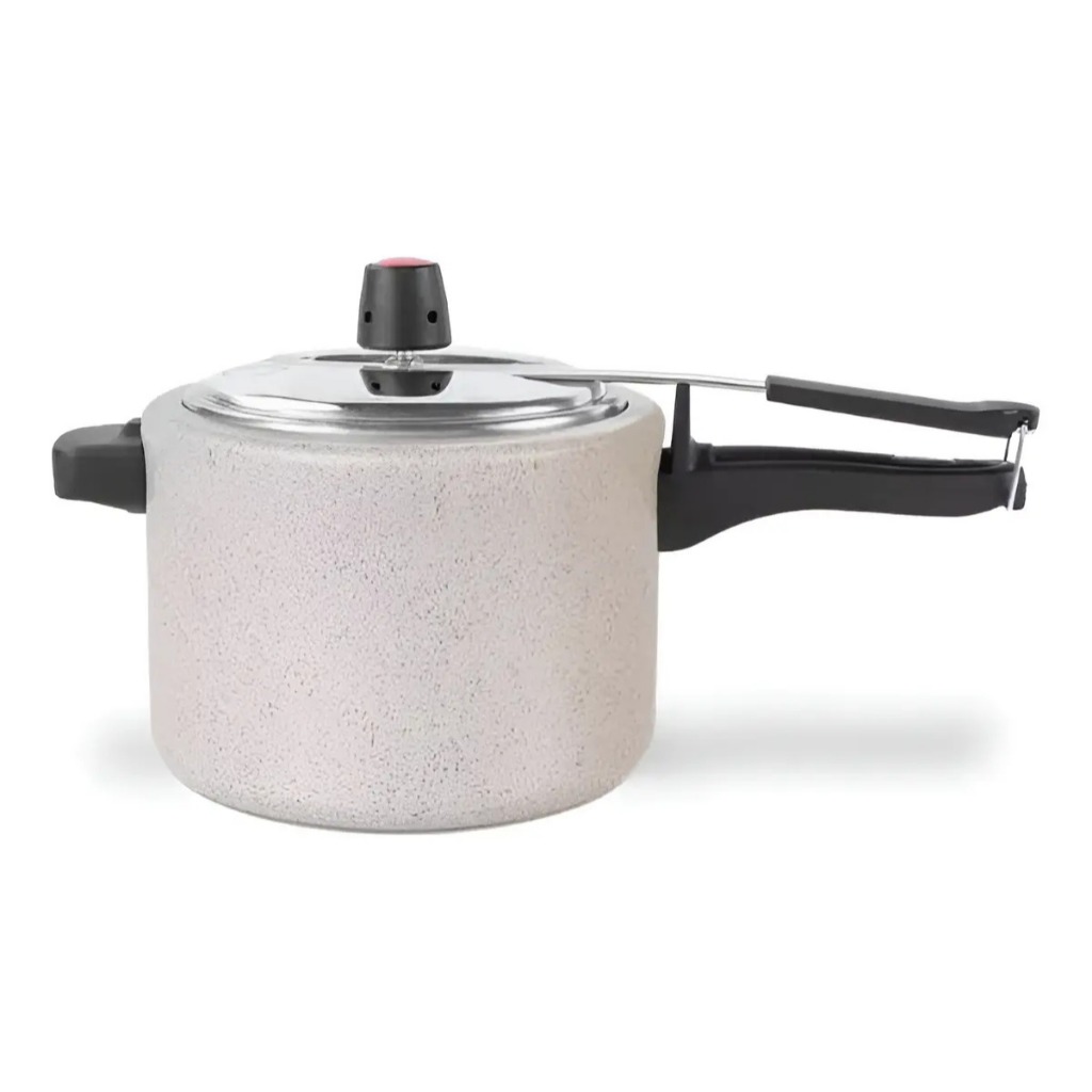 Panela De Pressão Cerâmic Life Vapt 20cm 4,5l Vanilla Brinox