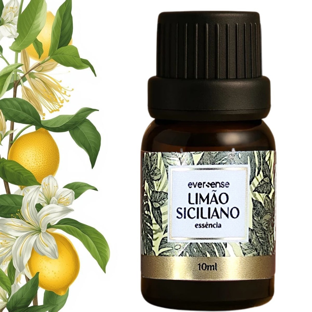 Essência 10ml Limão Siciliano Aromatizador Ambiente Difusor Umidificador Vareta Cosmético Eversense