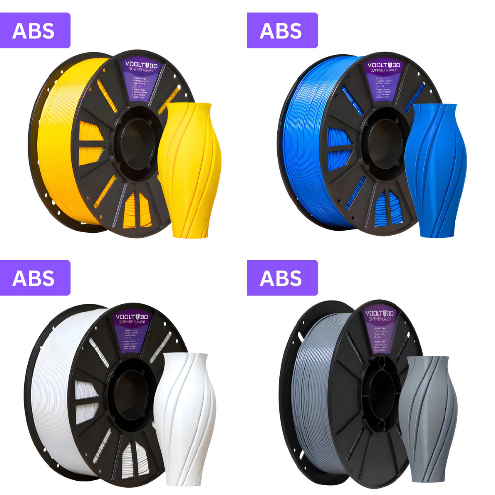 Filamento ABS Voolt 3D 1,75mm Várias Cores 1Kg