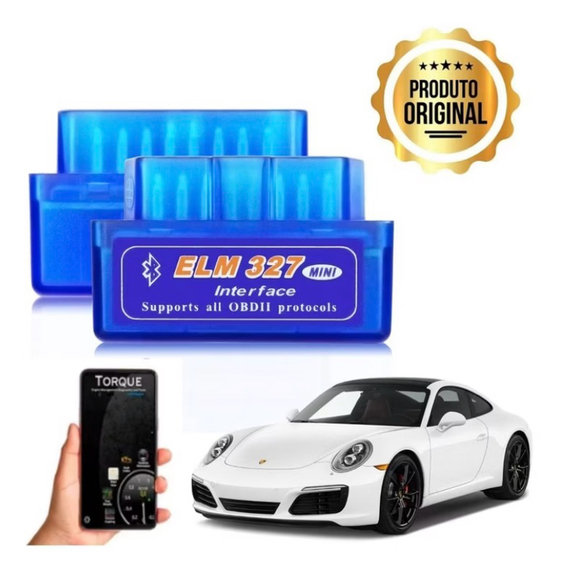 Scanner Automotivo Bluetooth Obd2 Versao 2.1 Android Ios