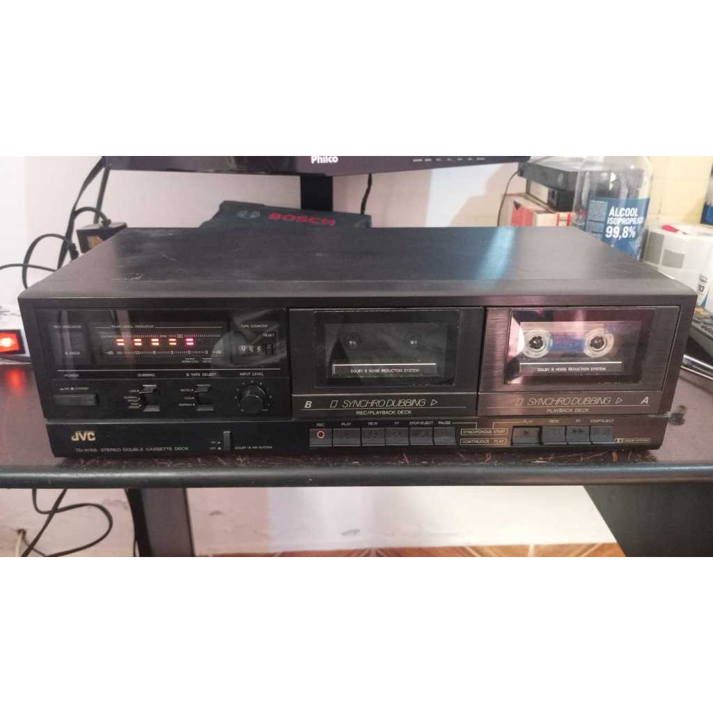 Tape Deck Jvc Td-w106 Japão - Funcionando - 100% # (Usado)
