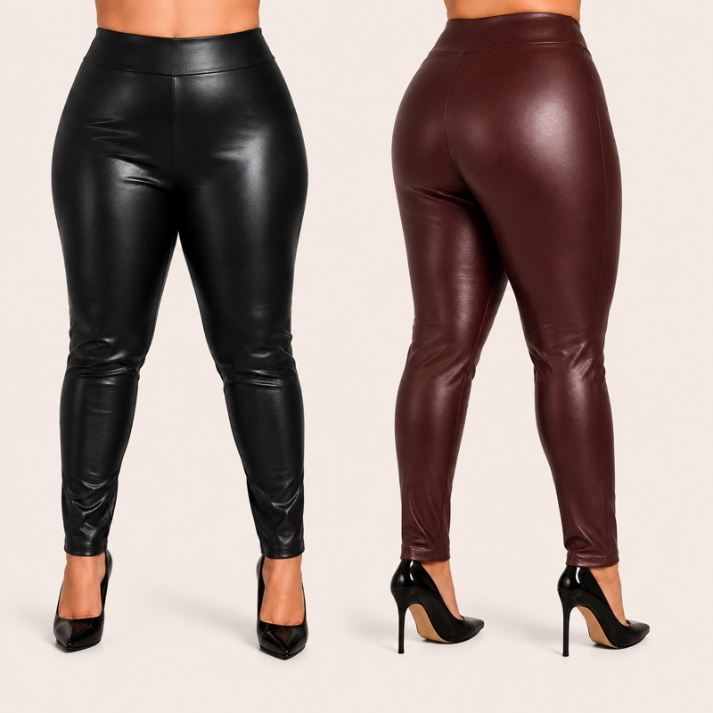 CALÇA PLUS SIZE FEMININO, CALÇA LEG CIRRÊ  46A050