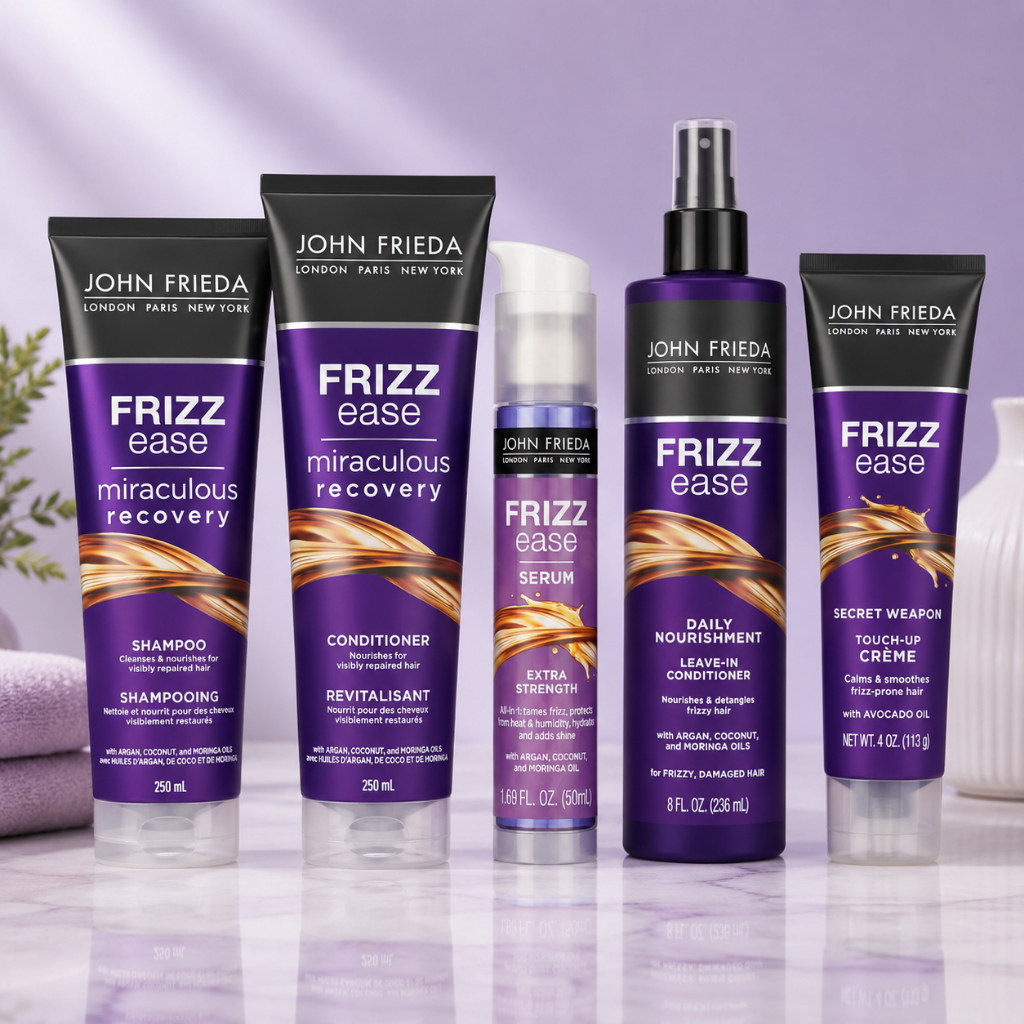 John Frieda Frizz Ease Miraculous Recovery Repairing Linha Completa