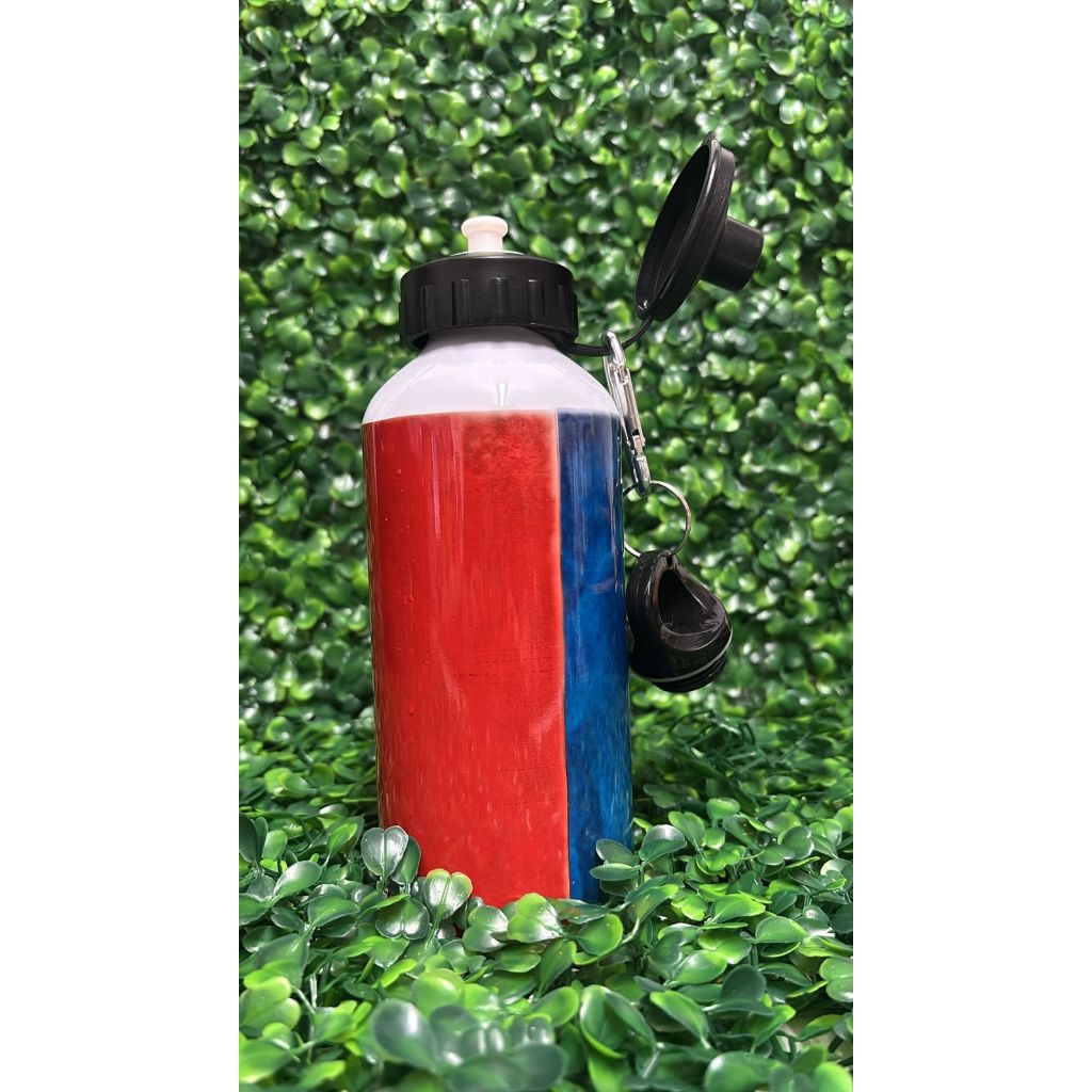 Garrafa Personalizada Barcelona com Nome 600ml Alumínio Squeeze Barça Futebol Clube Torcedor