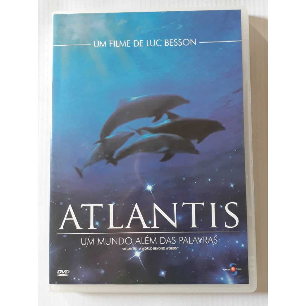 Dvd Atlantis - Um Mundo Além das Palavras (1991) - Luc Besson - Documentário - Original Usado