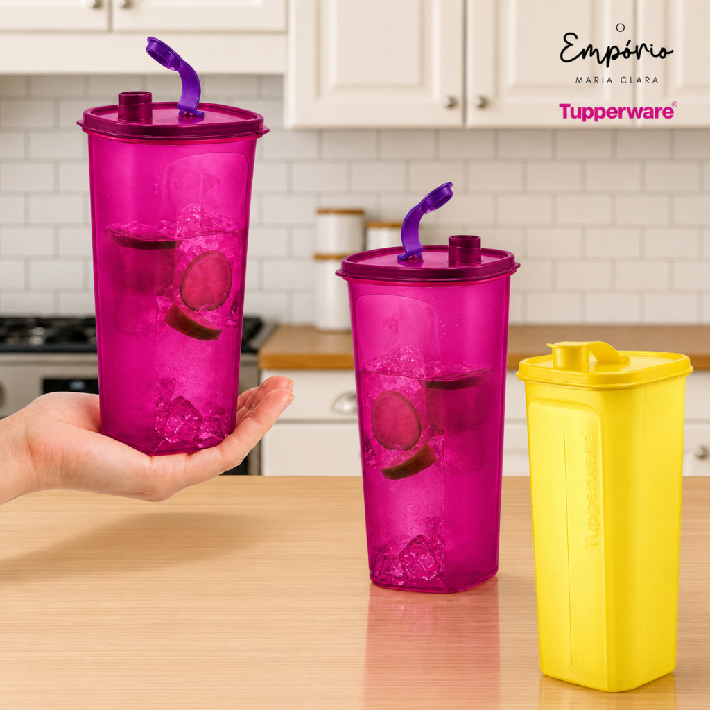 Tupperware Guarda Suco Slim 2L a Escolher