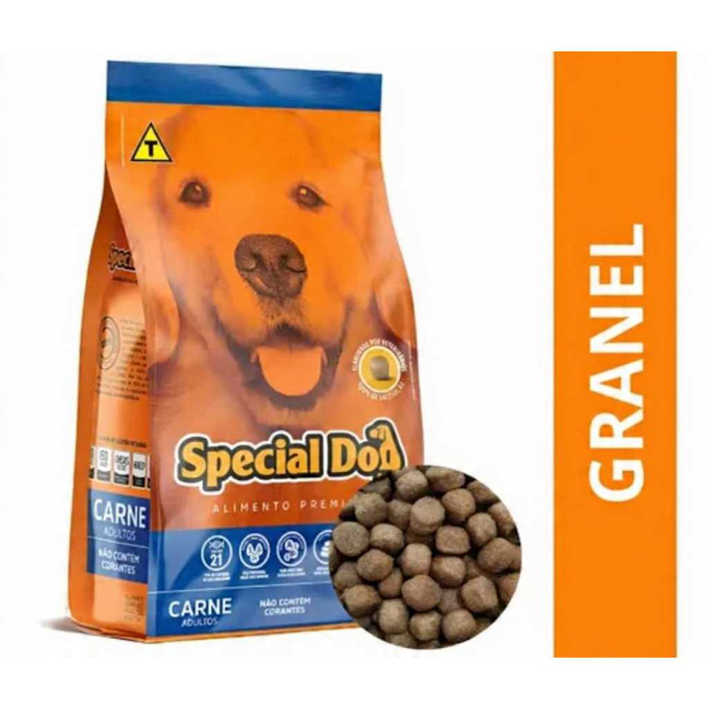 Ração Premium Special Dog Carne Granel  Cachorro
