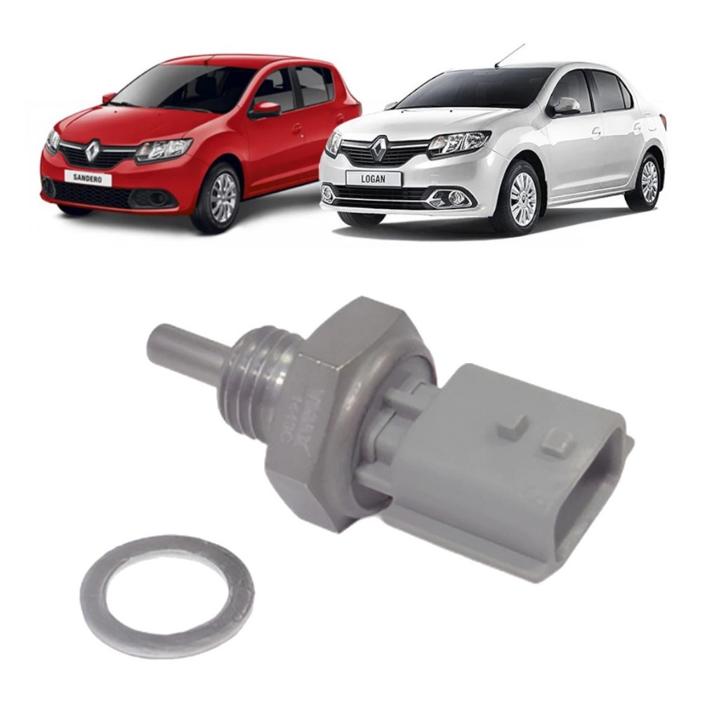 Sensor De Temperatura Cinza Renault Logan Sandero 226300717r