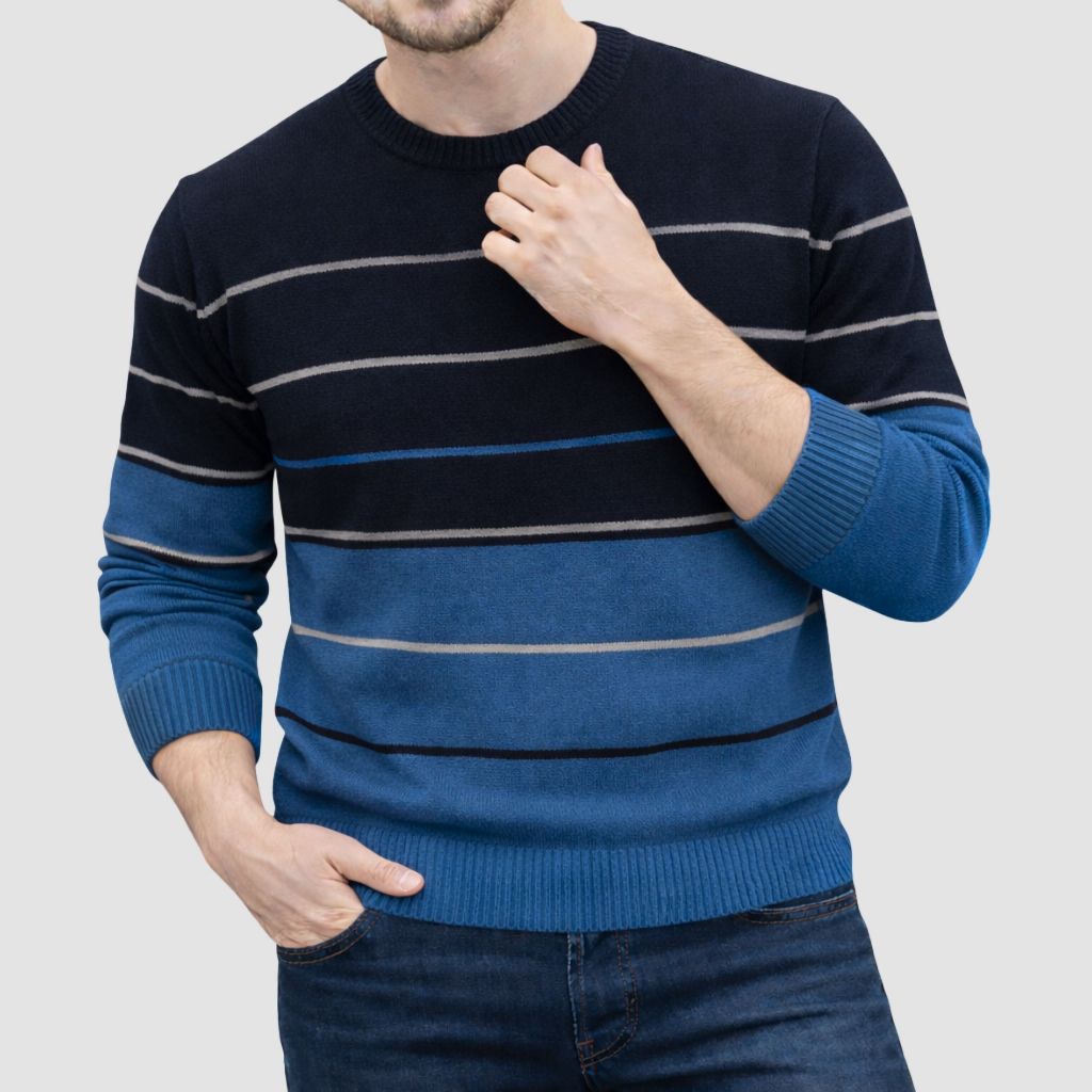 Blusa Masculina Tricô Lã Grossa Premium Suéter tricot Masculina Manga Longa Inverno Ajuste Perfeito