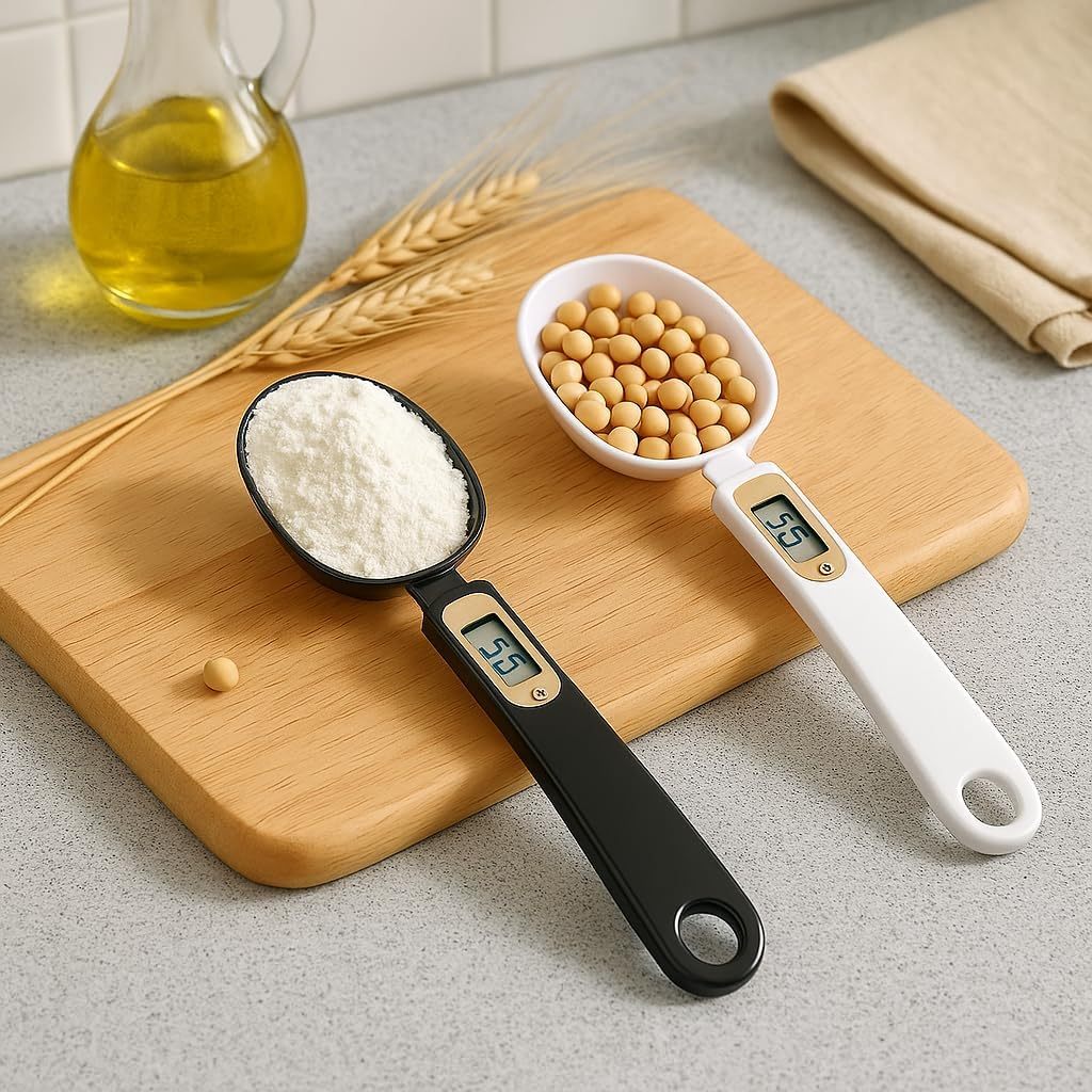 Colher Medidora Digital Balança Precisão Cozinha Gramas Temperos Café Dieta Display LCD Fácil Uso