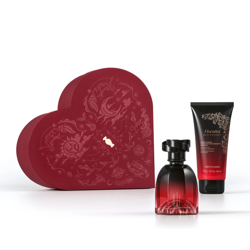 Kit Presente Dia Dos Namorados Floratta Red Passion (2 Itens) - oBoticário