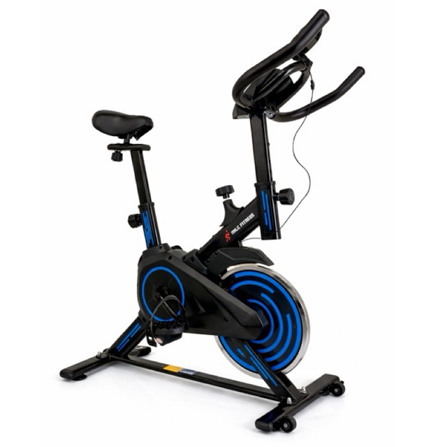 Bicicleta Bike Ergometrica Spinning Academia Fitness Profissional 120kg Roda Inércia 4Kg 13kg