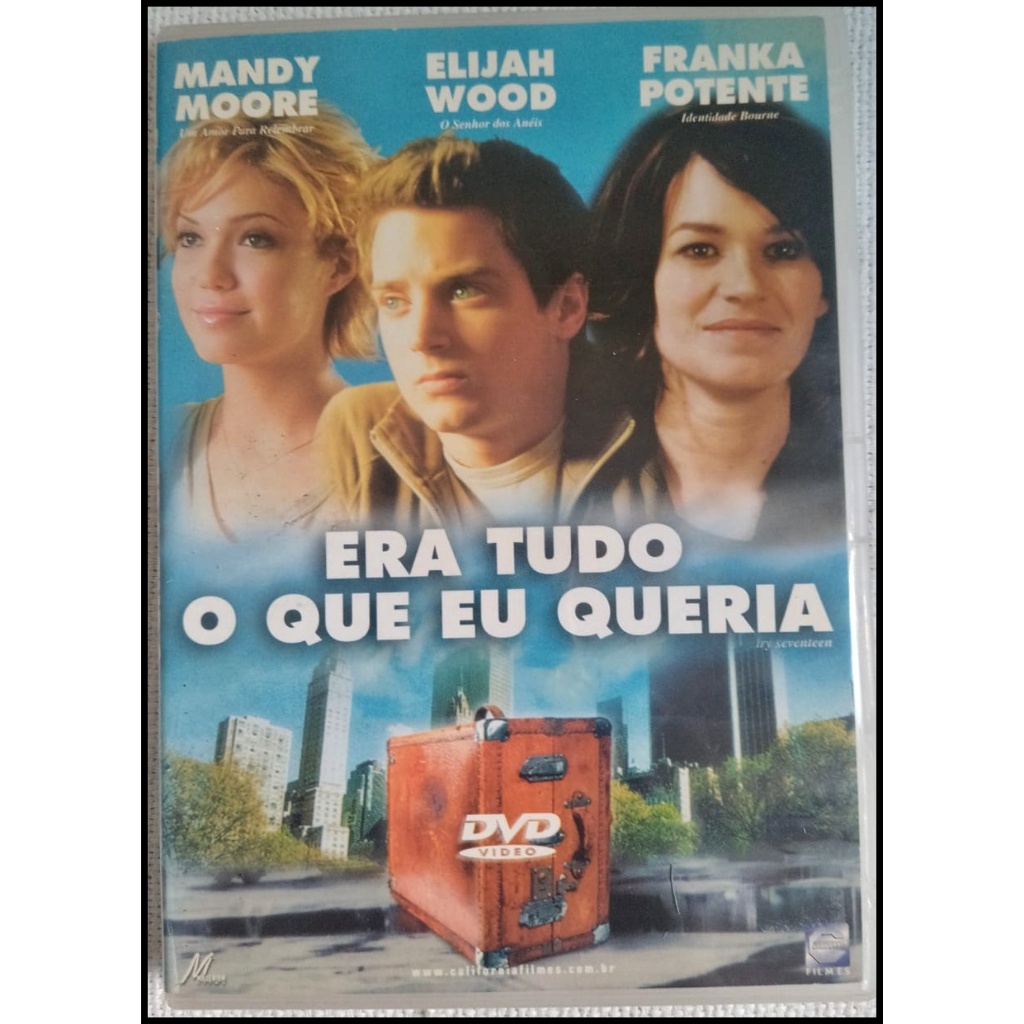 DVD Era Tudo que Eu Queria - Elijah Wood - Original
