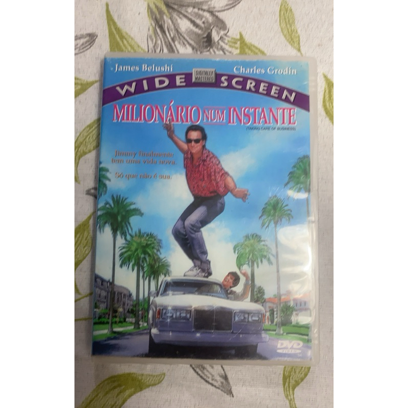 DVD Milionário num Instante (Taking Care of Business) Buena Vista Home Entertainment 1990 Original (Raríssimo)