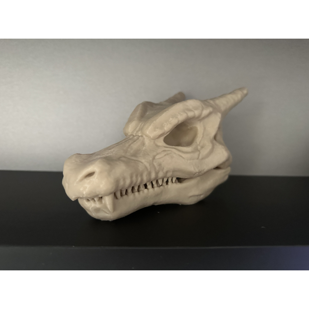 Crânio Charizard Fóssil Caveira Pokémon Decoração Geek Estátua Fóssil Pokémon Colecionável Setup Gamer