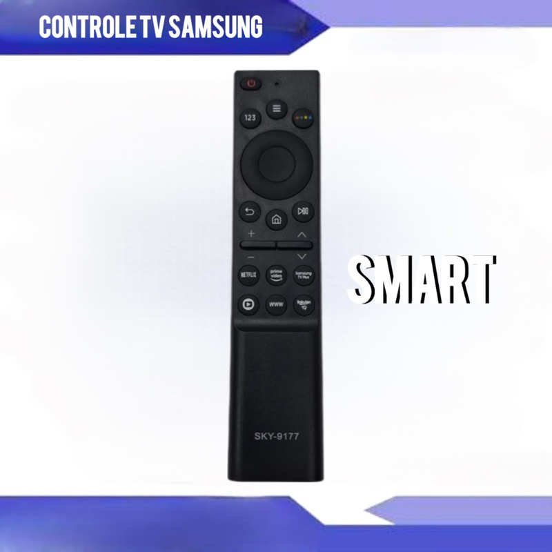 Controle Inteligente Compatível com Diversas Smart TVs Samsung 4K