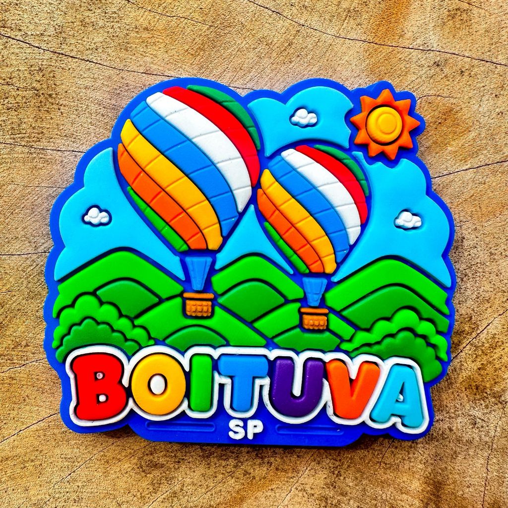 Ímã de Geladeira EXCLUSIVO de BOITUVA, SP – Colecionável PREMIUM