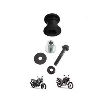 Coxim Suporte Escape Fazer 150 factor 150 bucha coxin parafuso escapamento