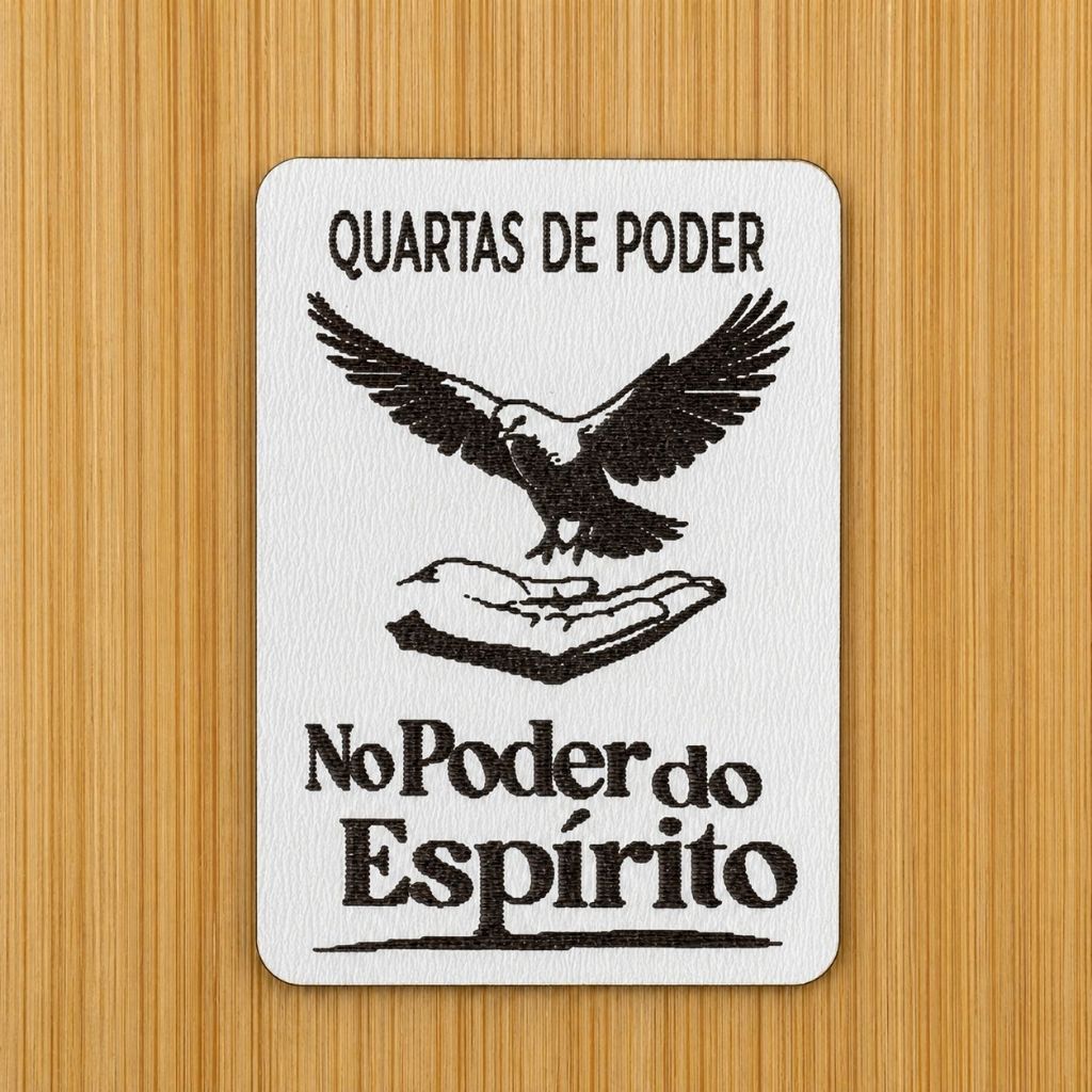 Kit Imãs Religiosos Quartas de Poder Personalizado MDF Igreja Culto Evangélico Lembrancinha Lembrancinha em Madeira MDF