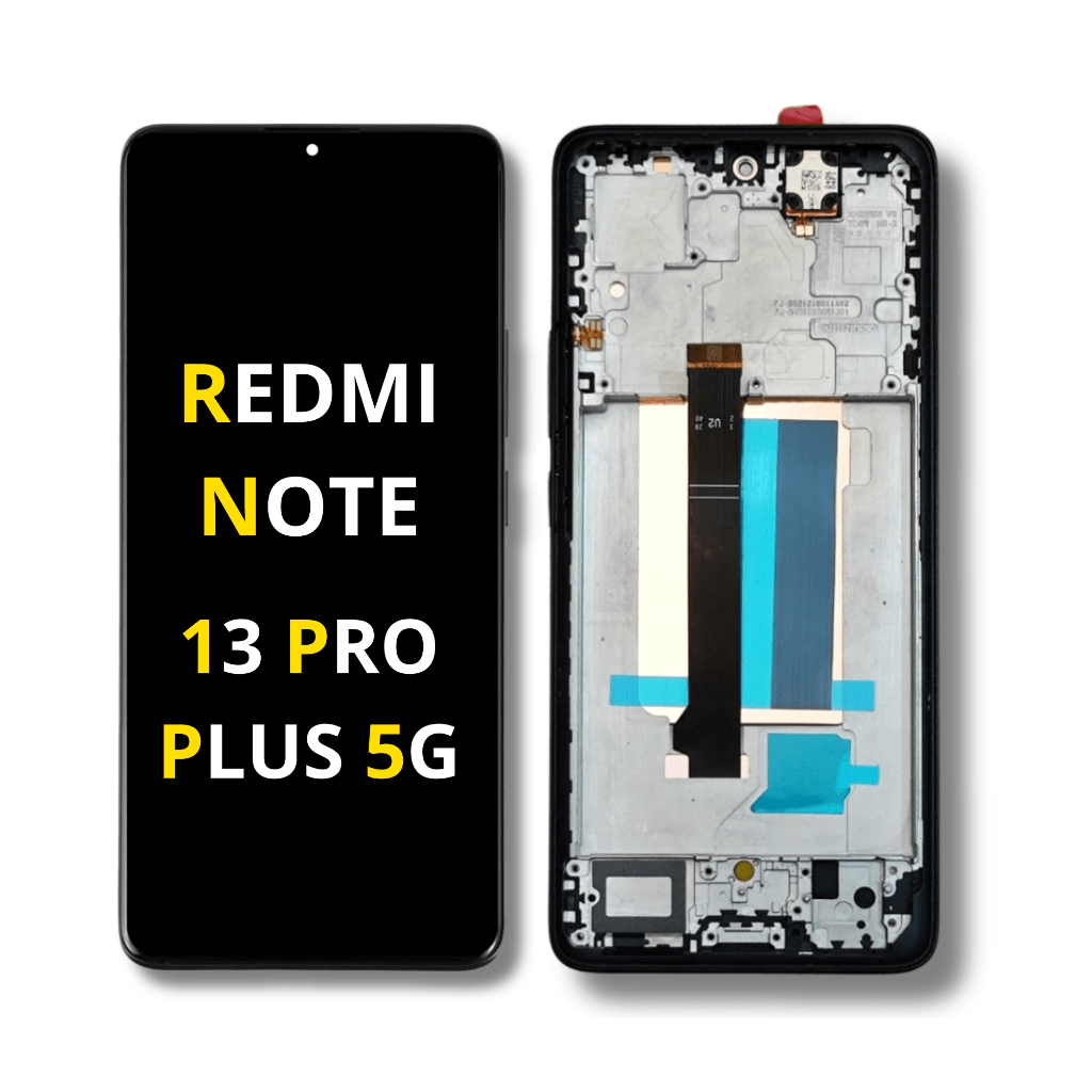 Tela Display Compatível com Redmi Note 13 Pro Plus / Note 13 Pro+ Com Aro Orig N