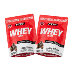 Kit 2x Whey Ultra Protein Refil 900g - FTW