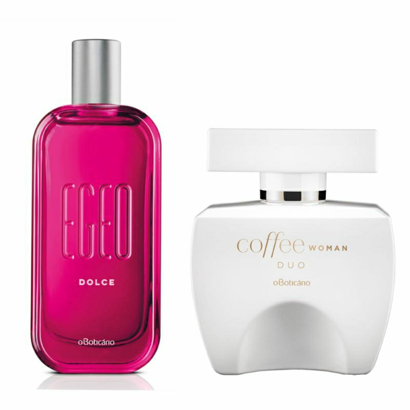 Kit Colônia Egeo Dolce 90ml + Perfume Coffe Woman Duo 100ml OBoticário