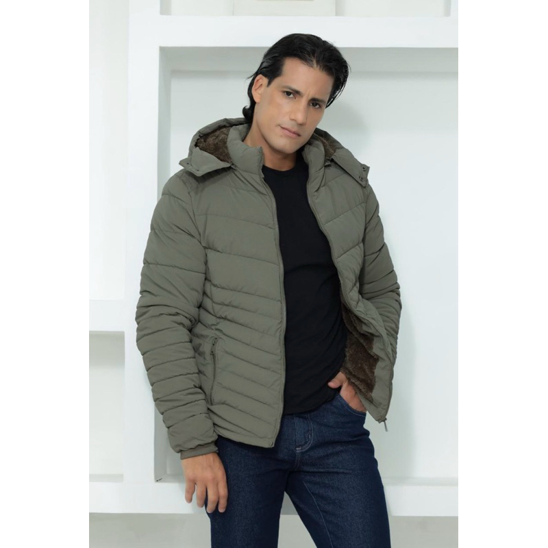 Jaqueta Masculina Inverno Premium Forrada com Pelo - Super Quen
