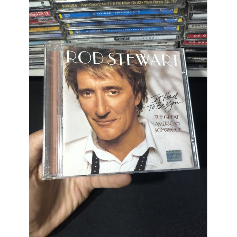 CD ROD STEWART - THE GREAT AMERICAN SONG BOOK - CD Usado conservado - REF:CD 3513