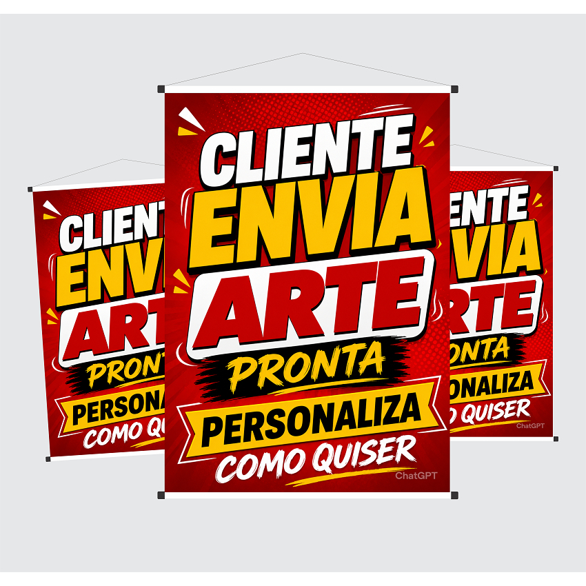BANNER COM ARTE DO CLIENTE