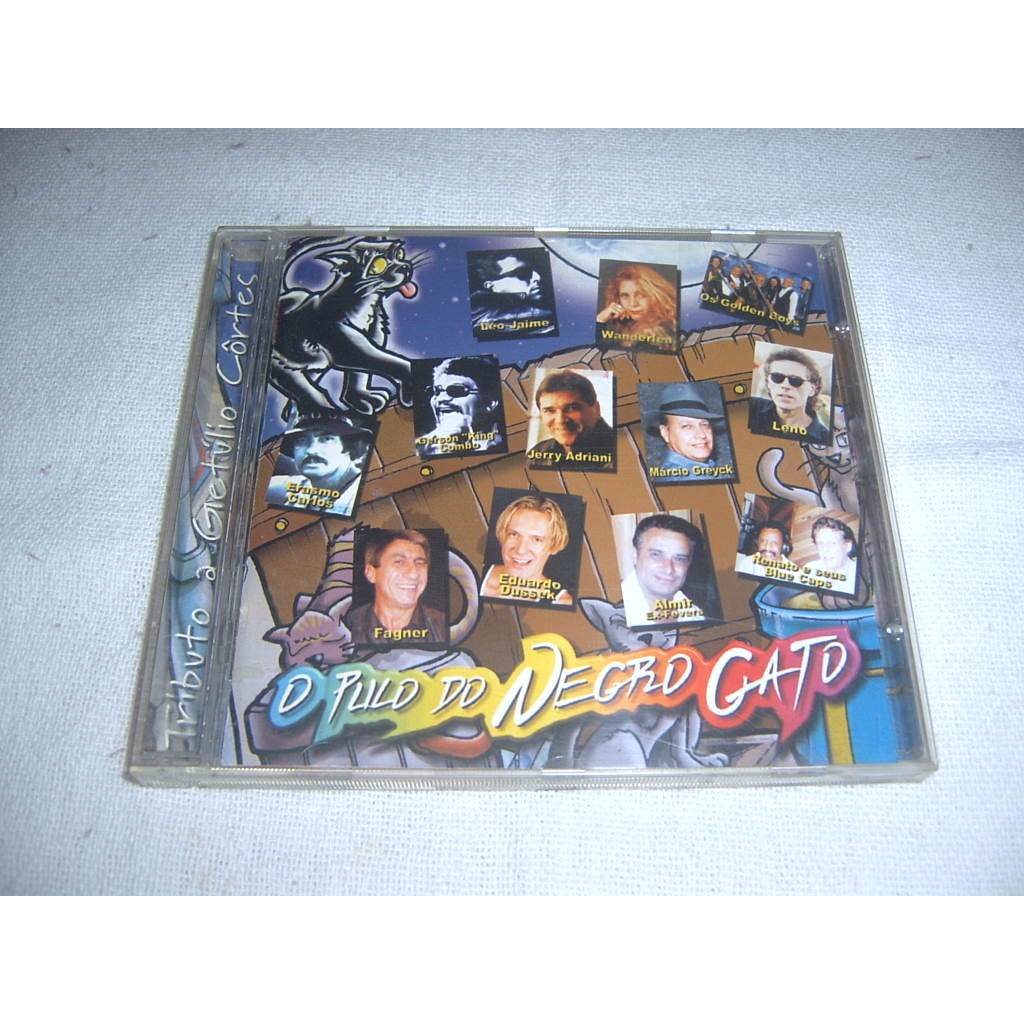 Cd O Pulo Do Negro Gato - Tributo A Getúlio Cortês | Rock