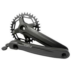 Pedivela Single Absolute Wild Coroa 34d em Aço Braço 175mm 9v 10v 11v 12v Mtb