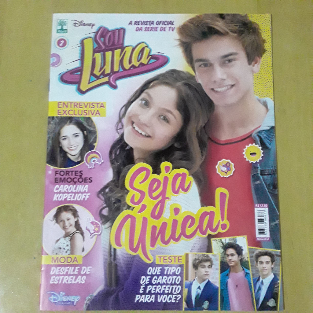 PL127 REVISTA DISNEY SOU LUNA Nº2 REVISTA OFICIAL DA SÉRIE DE TV