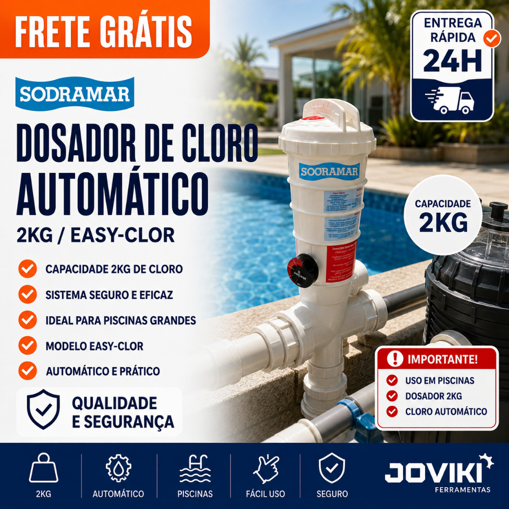 Dosador de Cloro 2kgs Sodramar
