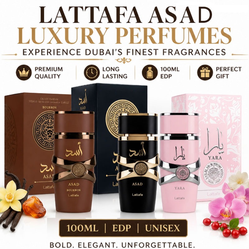 Perfume Lattafa Asad Parfum Importado Dubai