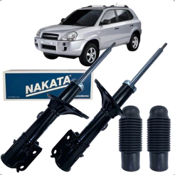 Par Amortecedor Traseiro Nakata + Kit Batente - Tucson 2005 ate 2016