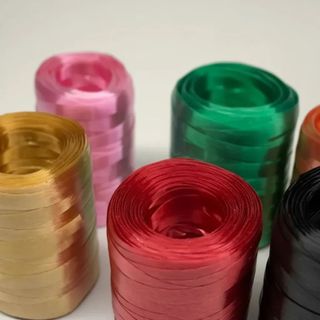 FITILHO 01 UNID DECORATIVO PARA PRESENTES, BALÕES , ESCOLHA A COR 50MTS