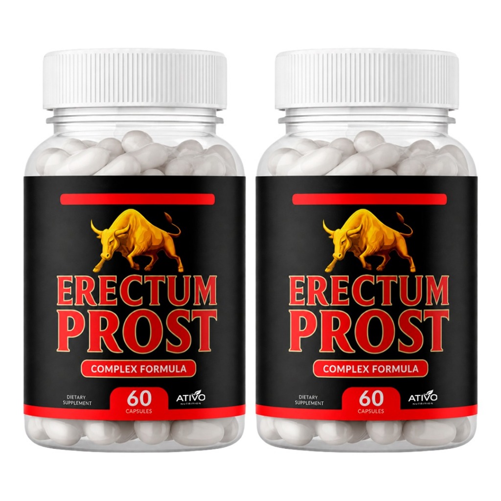 2x-erectum Prost 60caps Original-fórmula Comprovada- Oficial