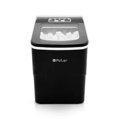 Máquina De Gelo Polar - Ice Maker - Preta - 15kg dia
