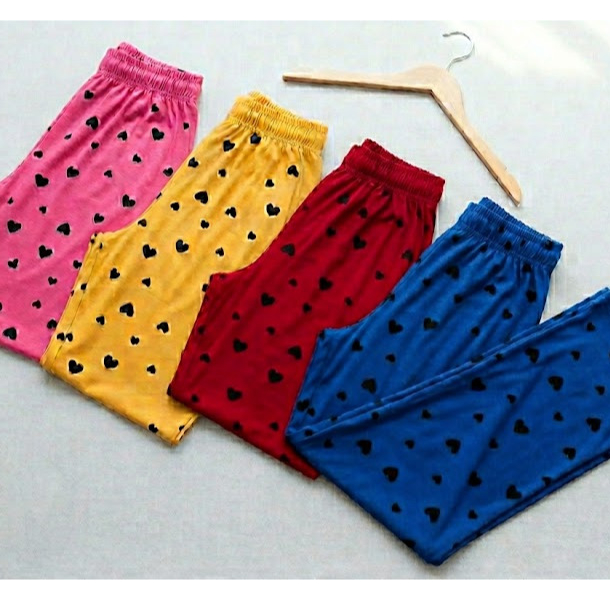 01 CALÇA PIJAMA TECIDO FINO POLIÉSTER SORTIDAS