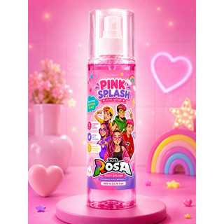 Body Splash Emilly Vick Os Rosas Lancamento Novidade Pink Splash Tropa Dos Rosas 200ml Perfume