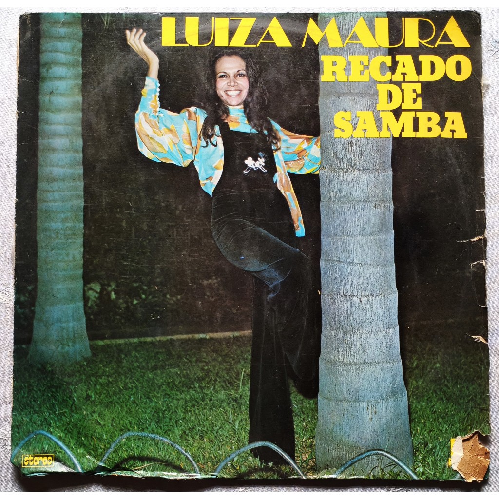 LP Vinil - Luiza Maura - Recado de samba