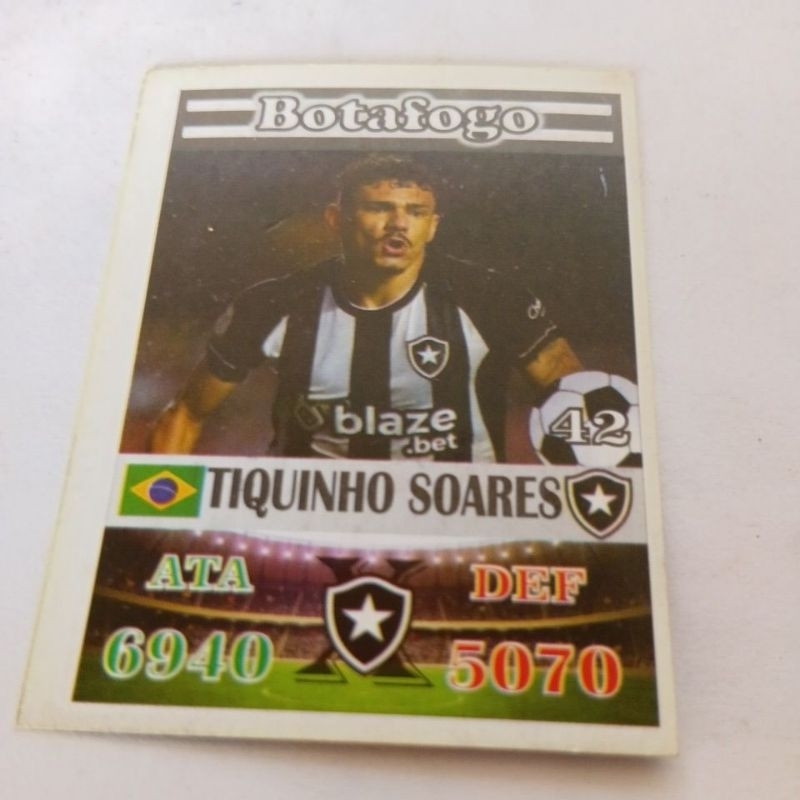 card game tiquinho Soares Botafogo