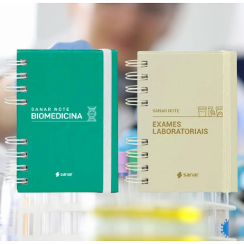 Sanar Note Biomedicina E Exames Laboratoriais Análises Clínicas Combo Essencial Com 2 Livros
