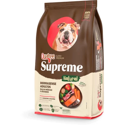 Ração Quatree Supreme Dermasense Salmão 15 kg