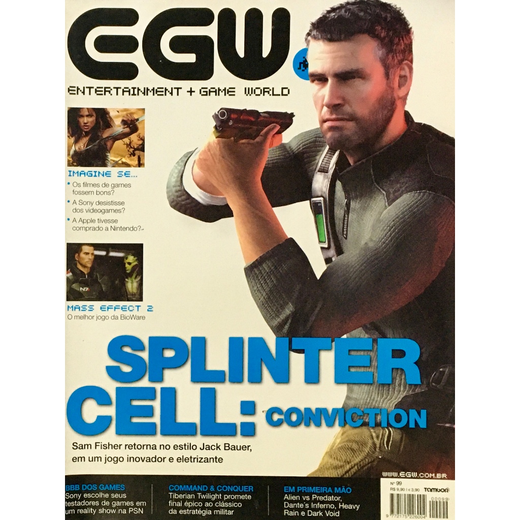 Revista EGW, 99 / Splinter Cell: Conviction