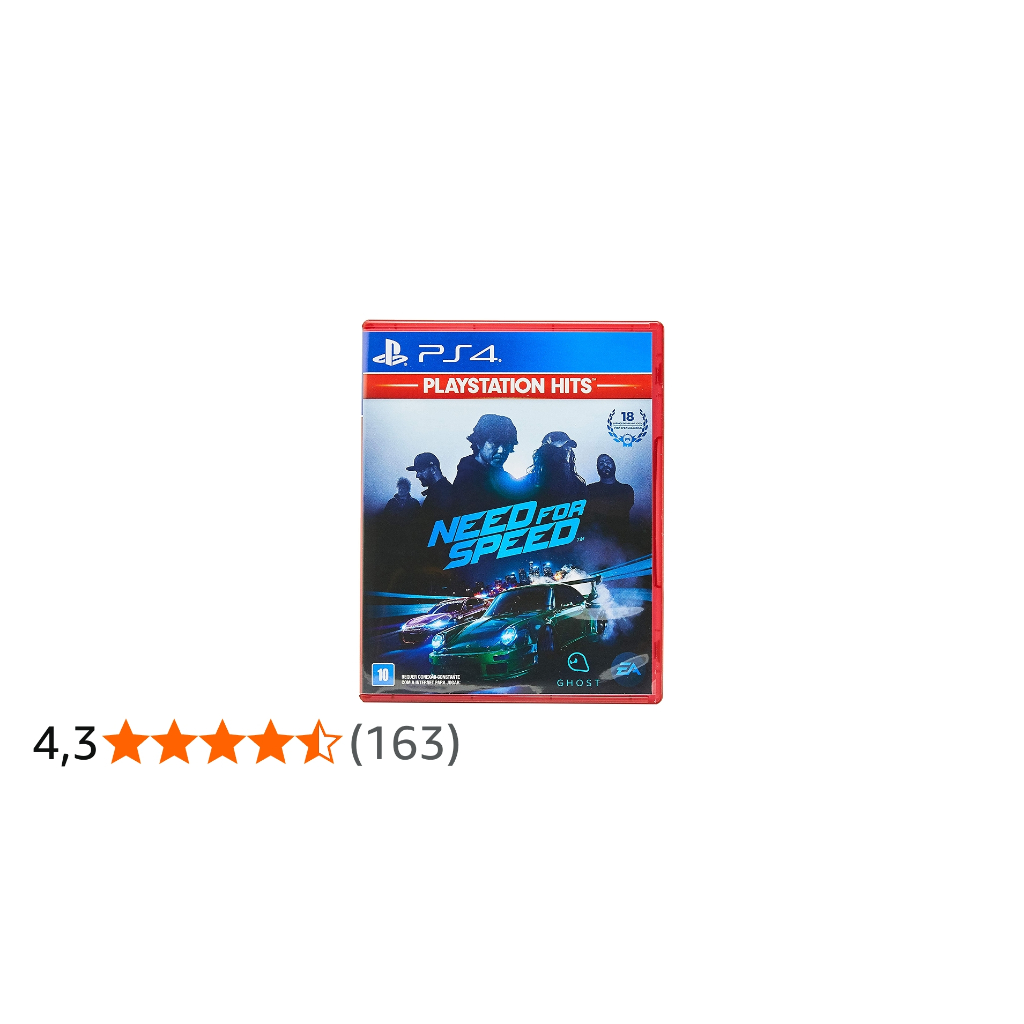 Need For Speed (2015) Ps4 Midia Fisica Seminovo