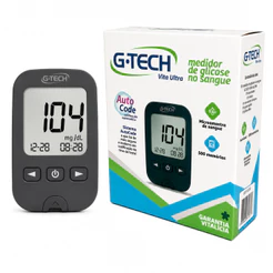 Kit Medidor De Glicose Vita Ultra G-tech